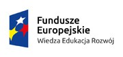 Logo Fundusze Europejskie - Wiedza Edukacja Rozwój