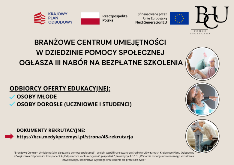 Zdjęcie artykułu bezpłate szkolenia w dziedzinie pomocy społecznej